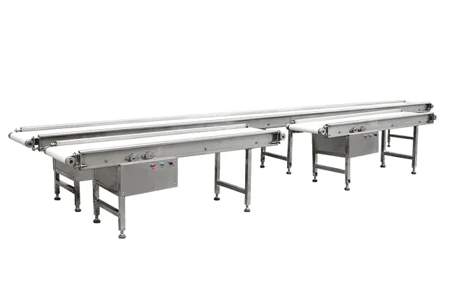 Flat Belt Sorting Conveyor Line