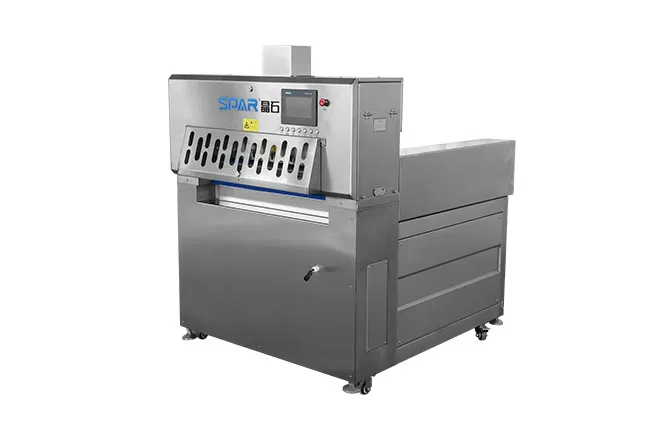 High-Speed Frozen Meat Slicing and Rolling Machine