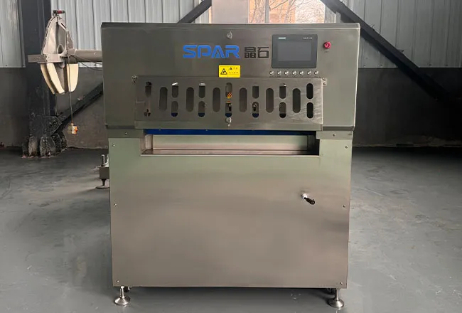Máquina cortadora y laminadora de carne congelada de baja velocidad