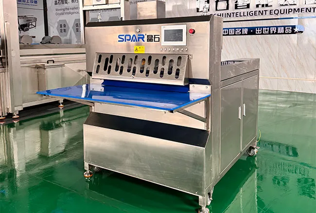 Máquina cortadora y laminadora de carne congelada de baja velocidad